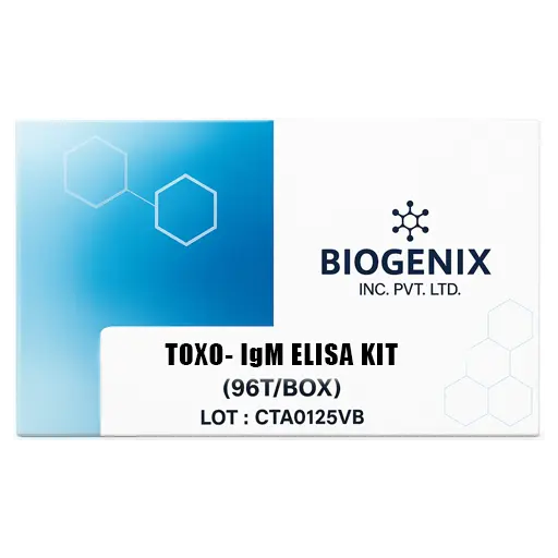 TOXO- IgM ELISA KIT (BIOGENIX, 96T)