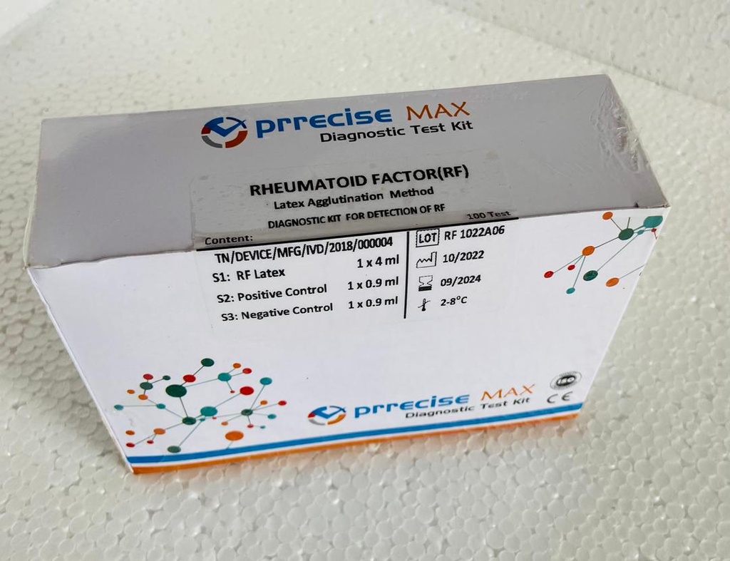 RHUMATOID FACTOR (RF) (PRRECISE MAX, 100T)