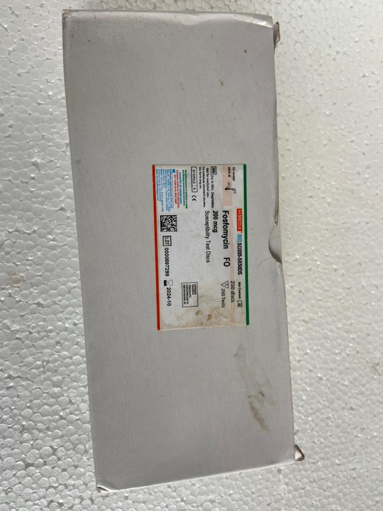 Fosfomycin  FO  200mcg (HIMEDIA, 5x50DS)