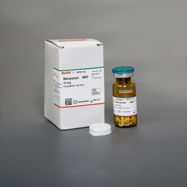 Meropenem  MRP  10 mcg (HIMEDIA, 5x50CT)
