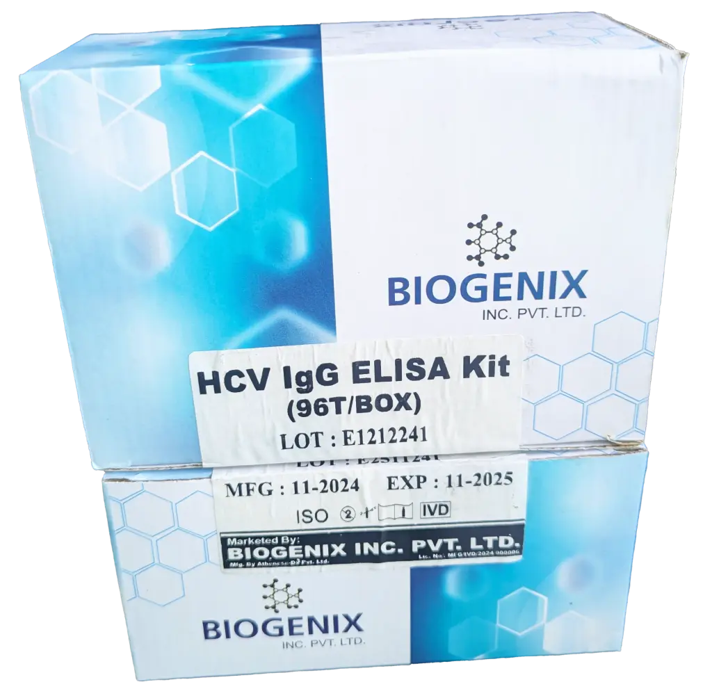 HCV Ab ELISA KIT (BIOGENIX, 96T)