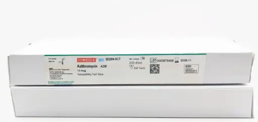  Azithromycin  AZM  15 mcg